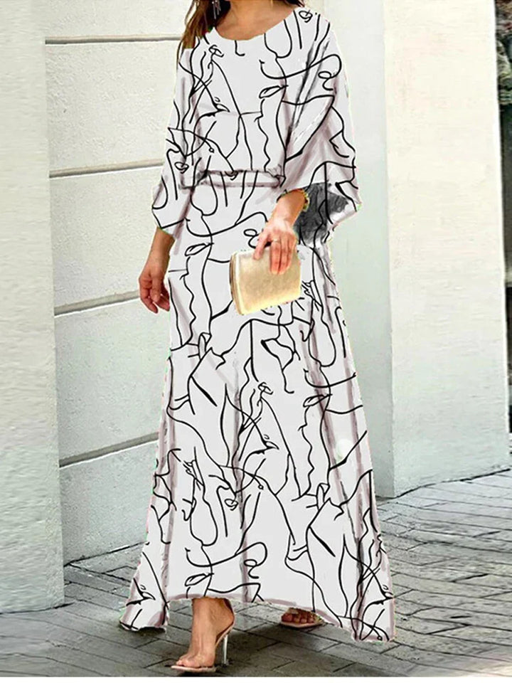 Levoire | Robe Maxi Clémentine Blanc