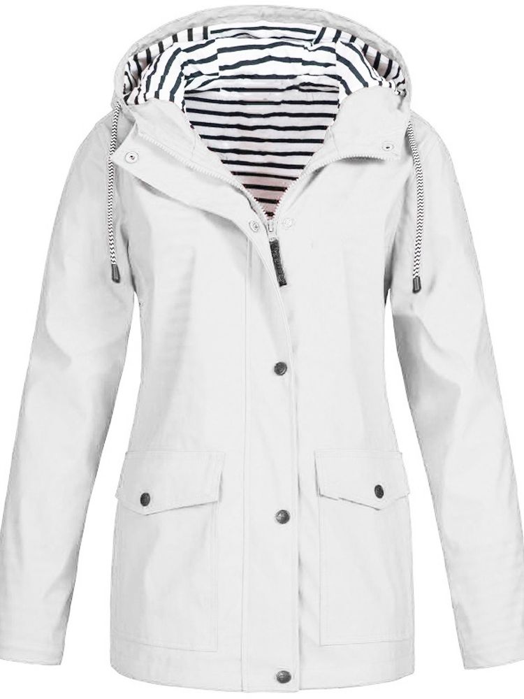 Levoire | Veste imperméable et coupe-vent Blanche