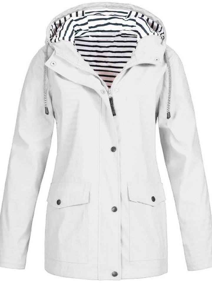 Levoire | Veste imperméable et coupe-vent Blanche