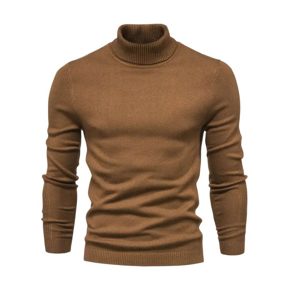 Levoire | Pull Confortable À Manches Longues Marron