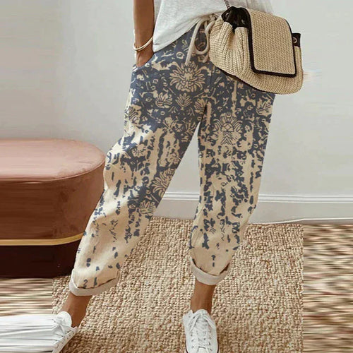 Levoire | Pantalon Imprimé Décontracté