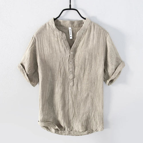 Levoire | Chemise En Lin Moderne Hommes