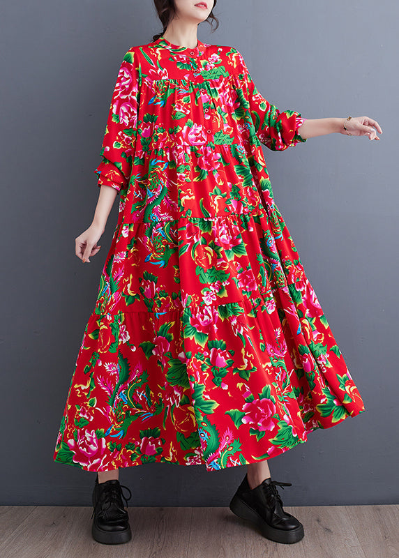 Levoire | Robe maxi élégante Rot
