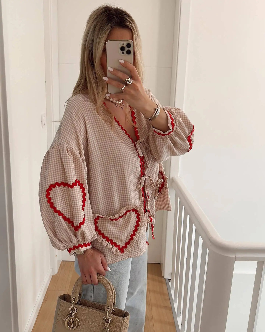 Levoire | Blouse Cœur Vintage