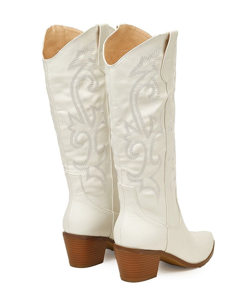 Levoire | Bottes De Cowboy Robustes Avec Broderie