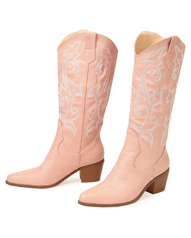 Levoire | Bottes De Cowboy Robustes Avec Broderie