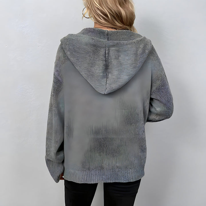 Levoire | Femmes Gilet En Tricot Avec Capuche