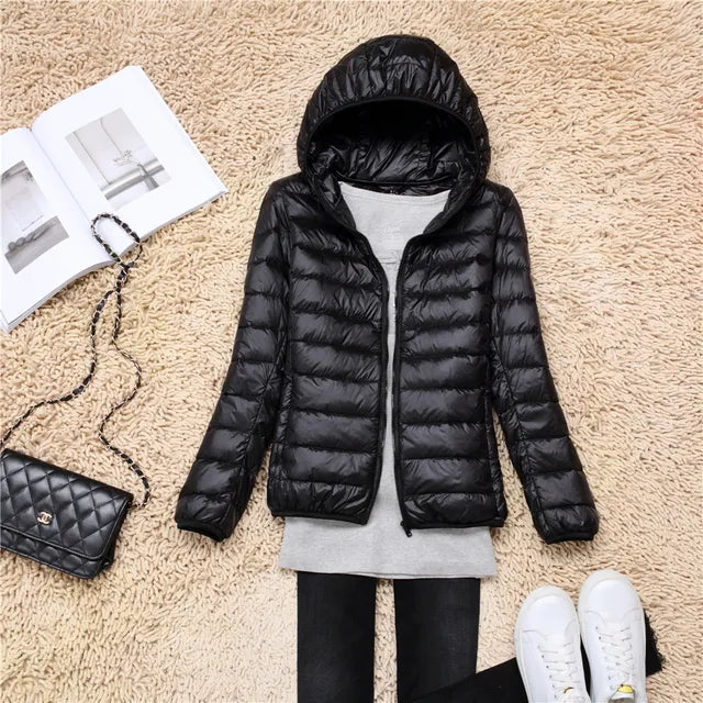 Levoire | Veste Légère En Duvet Élégante T Noir