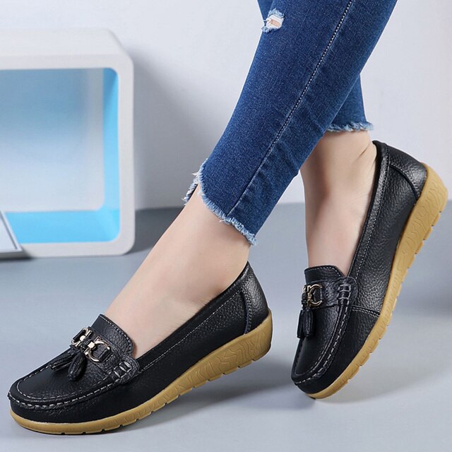 Levoire | Mocassins De Loisirs Orthopédiques Noir