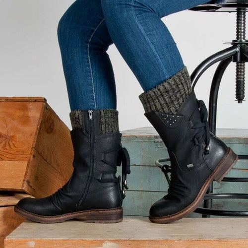 Avriane | Bottes montantes à la cheville pour femmes