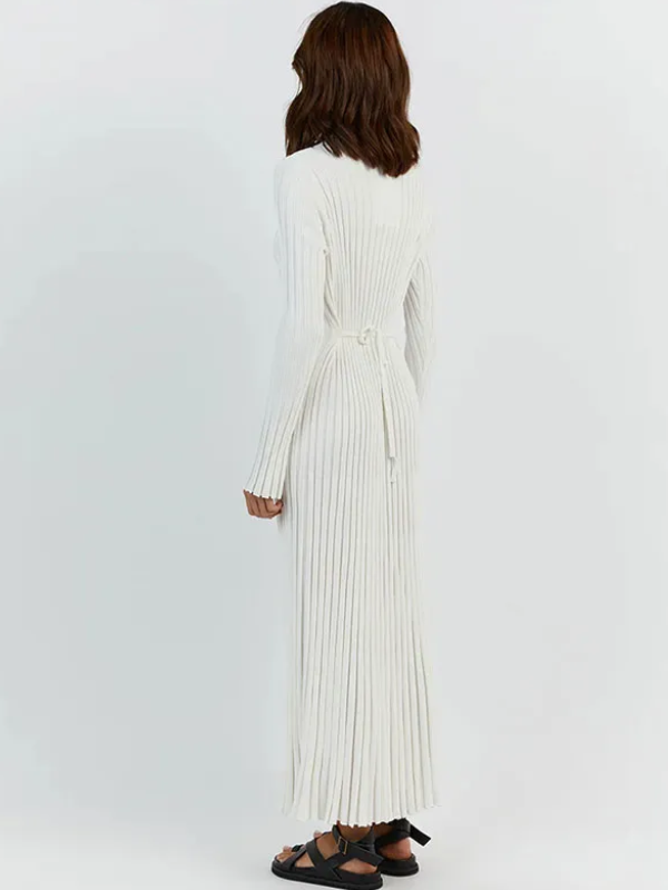 Levoire | Robe Maxi Tricotée Ajustée & Flatteuse