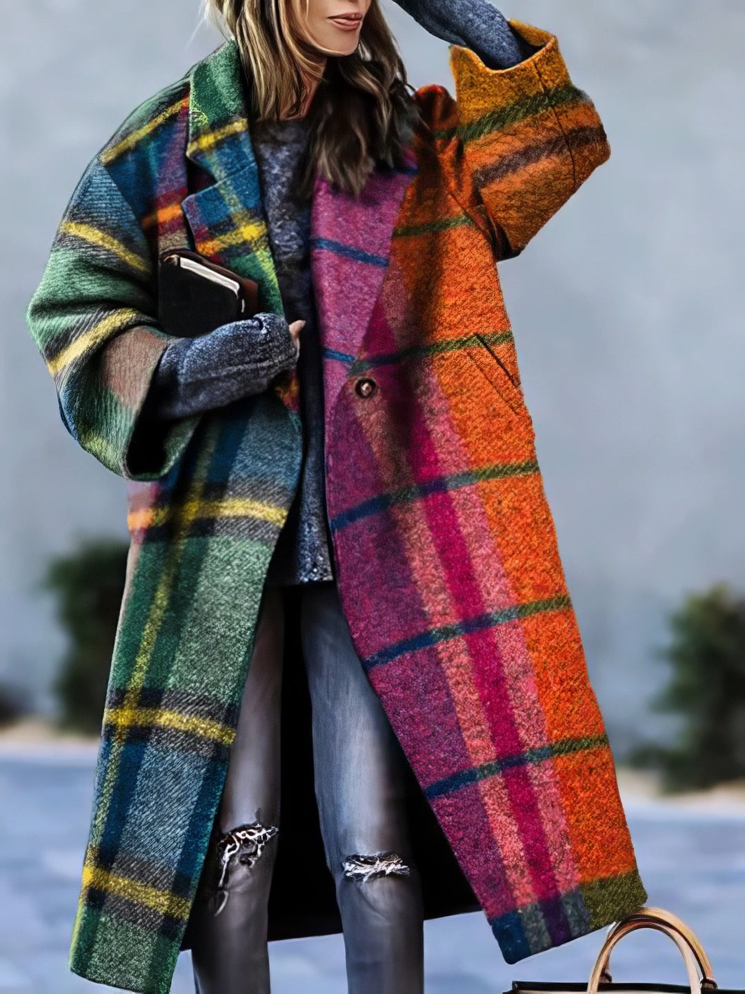 Levoire | Manteau élégant et stylé Rouge