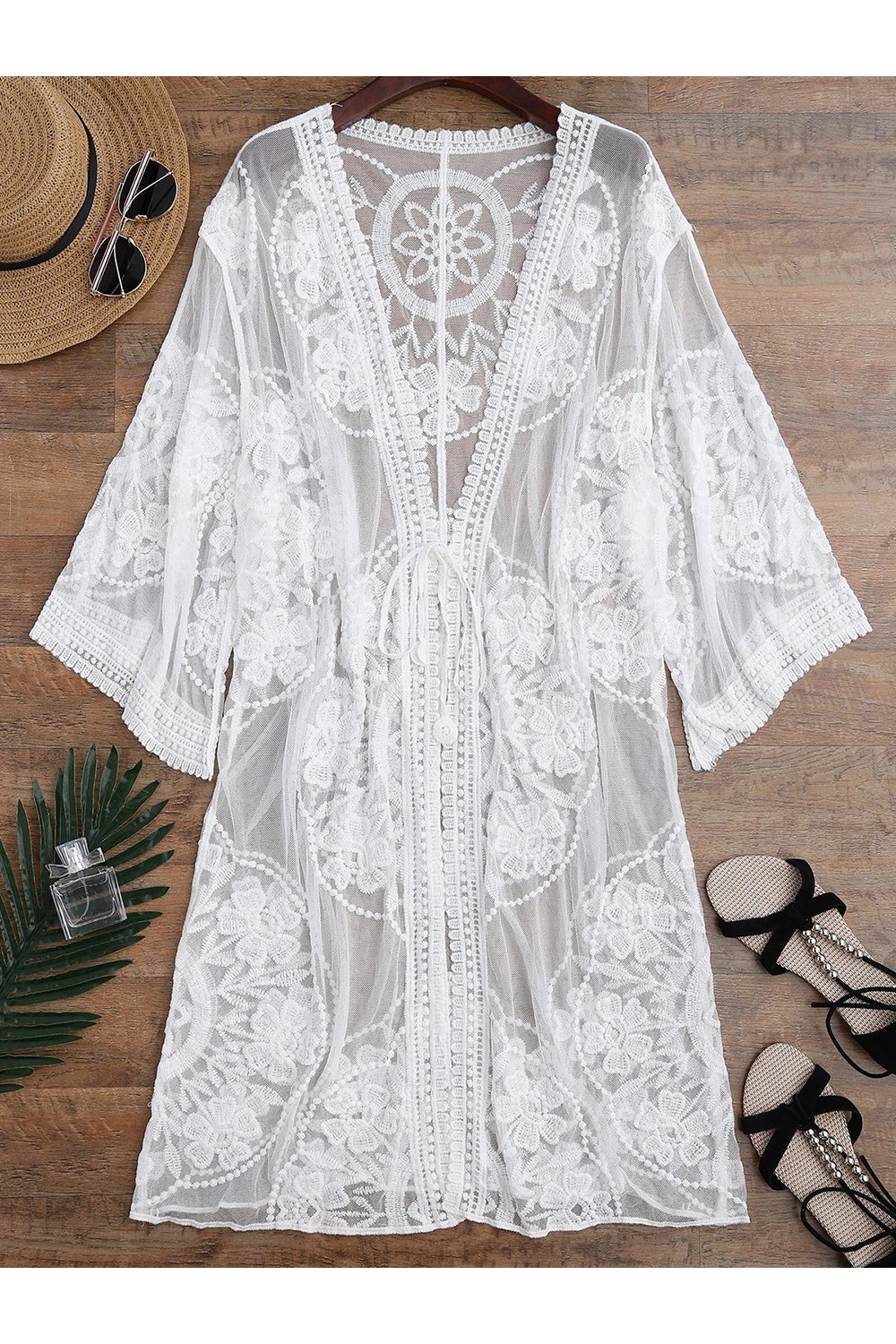 Levoire | Kimono transparent surchemise