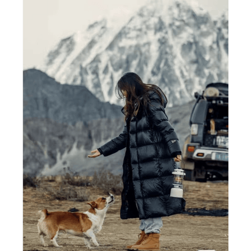 Avriane | Doudoune Manteau d'Hiver Femme Manteau Long Rembourré