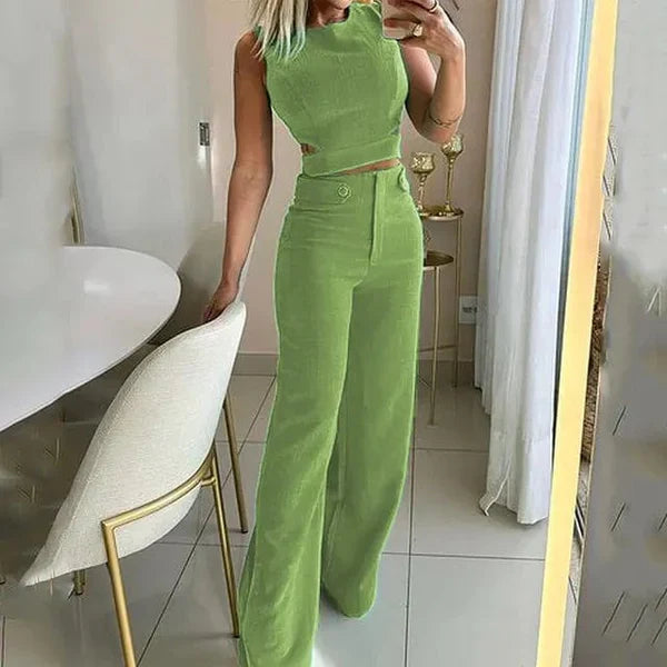 Levoire | Ensemble Slim Fit Rentouva Vert