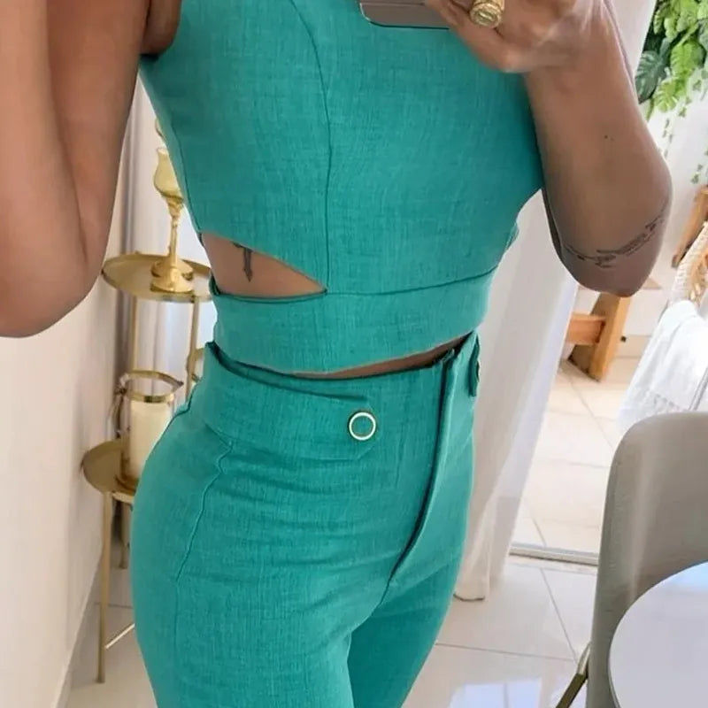Levoire | Haut élégant et pantalons longs