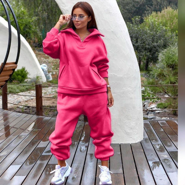 Levoire | Ensemble De Jogging Confortable Et Tendance Pour Femmes Rosa