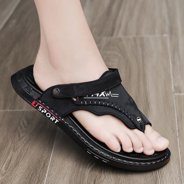 Levoire | Sandale élégante et durable Noir