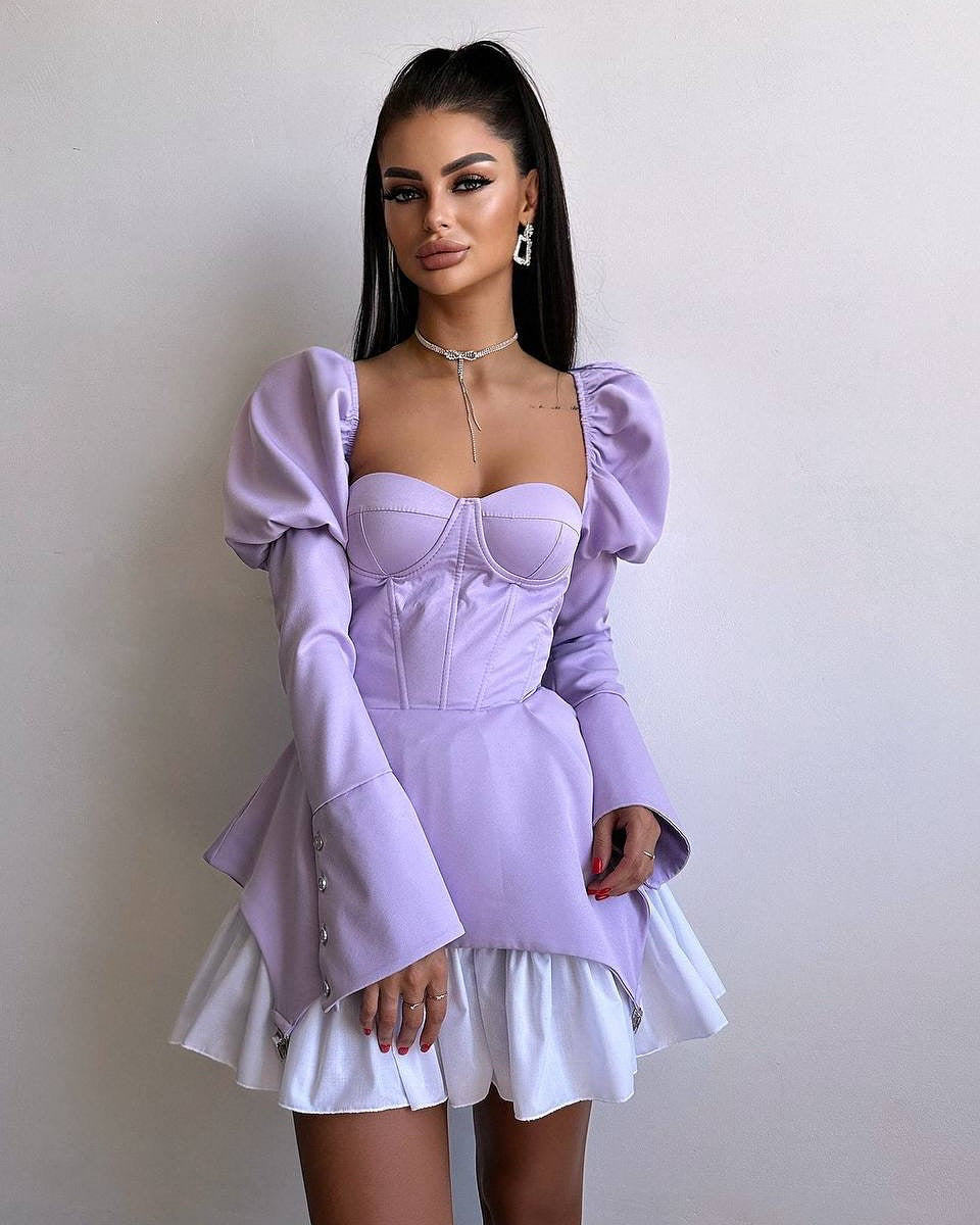 Levoire | Robe Classique Avec Une Coupe Moderne Lilas