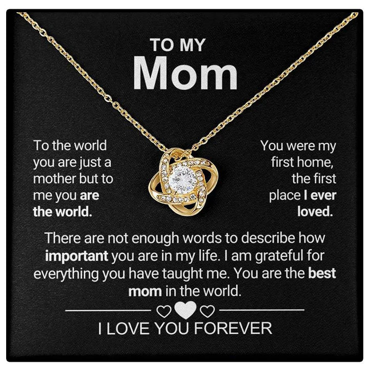 Levoire | Coffret Collier Cœur De Fleurs Ternelles 18k Or Mon premier chez-moi
