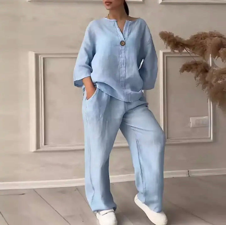 Levoire | Location set for casual elegance Bleu clair