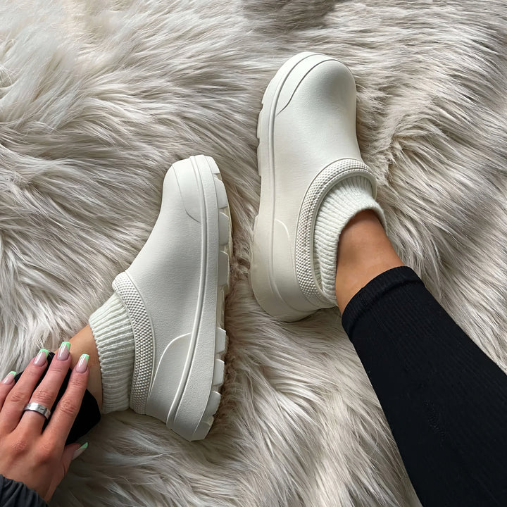 Levoire | Chaussures antidérapantes avec amorti Blanc
