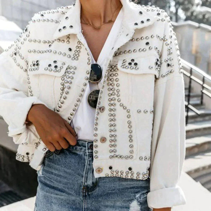 Levoire | Manteau élégant avec des boutons Blanc