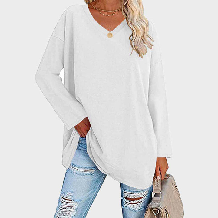 Levoire | Pullover Décontracté À Manches Longues Blanc