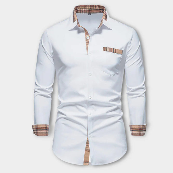 Levoire | Chemise Élégante À Manches Longues blanc
