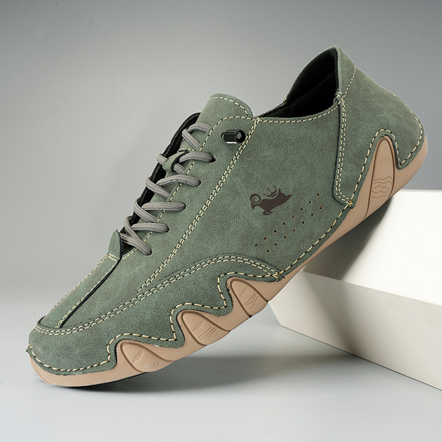 Levoire | Ultrashoe Chaussures Cuir (Unisexe) Vert