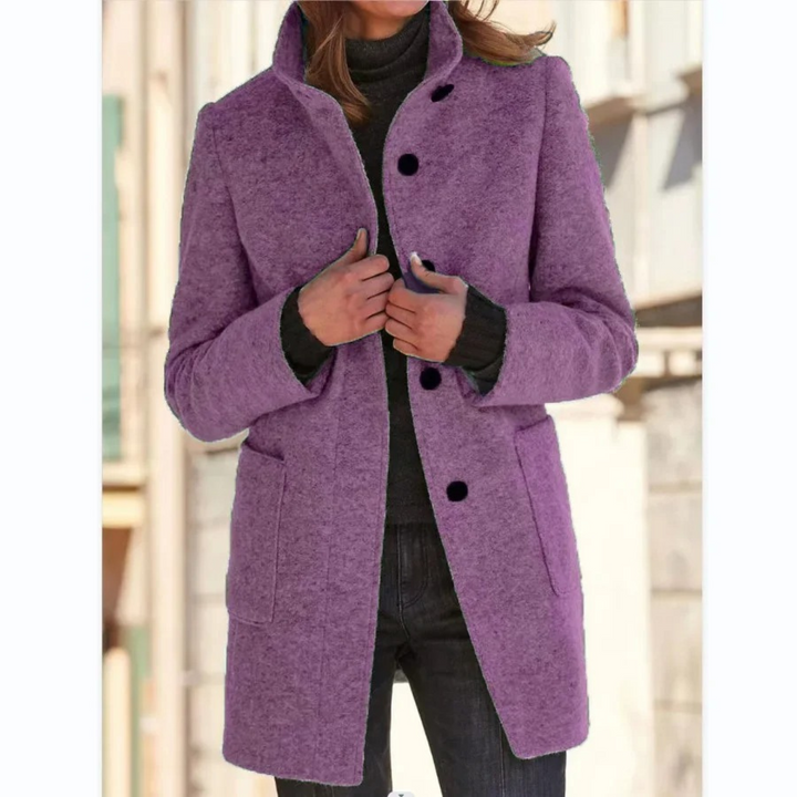 Levoire | Veste Pour Femmes Avec Col Montant Lilas