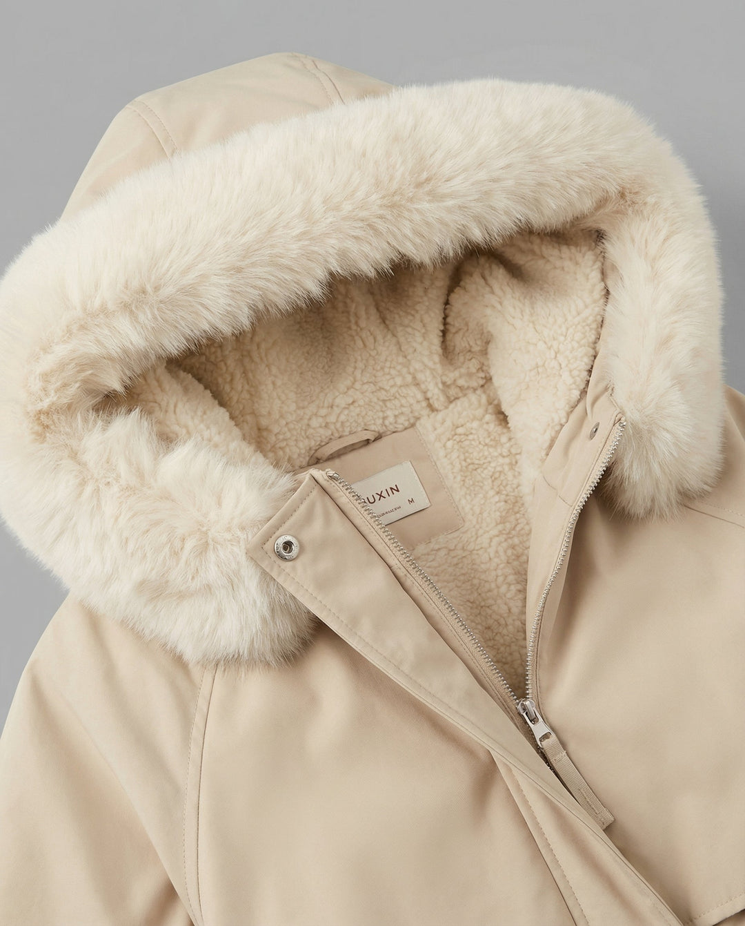 Veste d'hiver en fourrure chaude pour femmes | Avriane