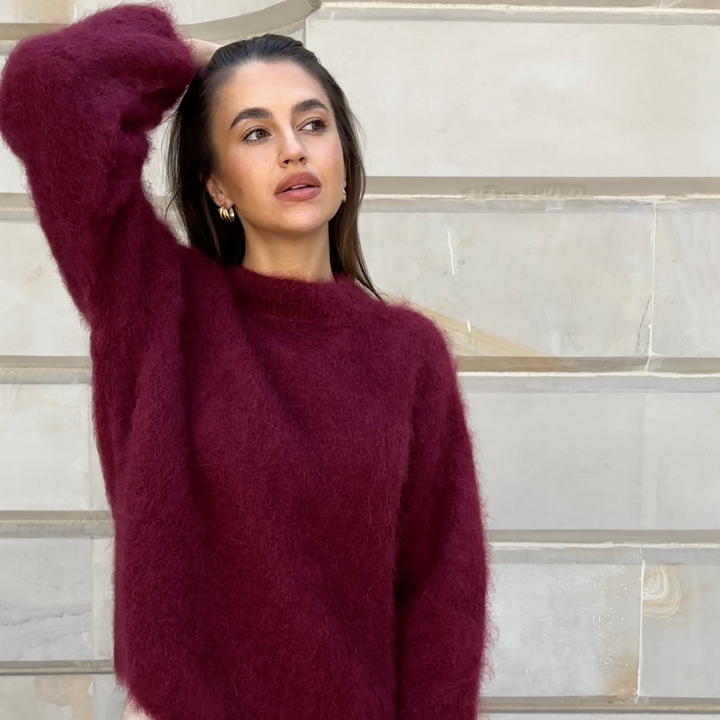 Levoire | Pull Avec Motif Maille Fine