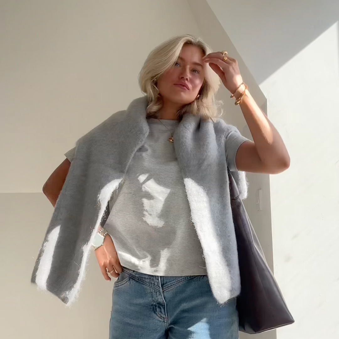 Levoire | Pull Avec Motif Maille Fine