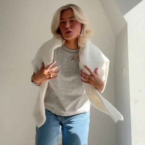 Levoire | Pull Avec Motif Maille Fine