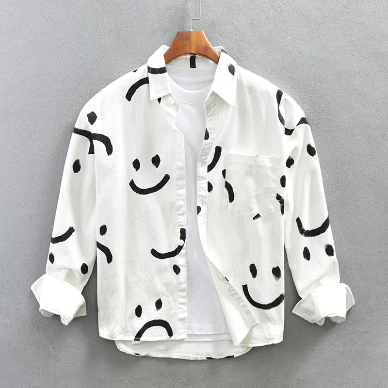 Levoire | Chemise Smiley Decontractee Hommes