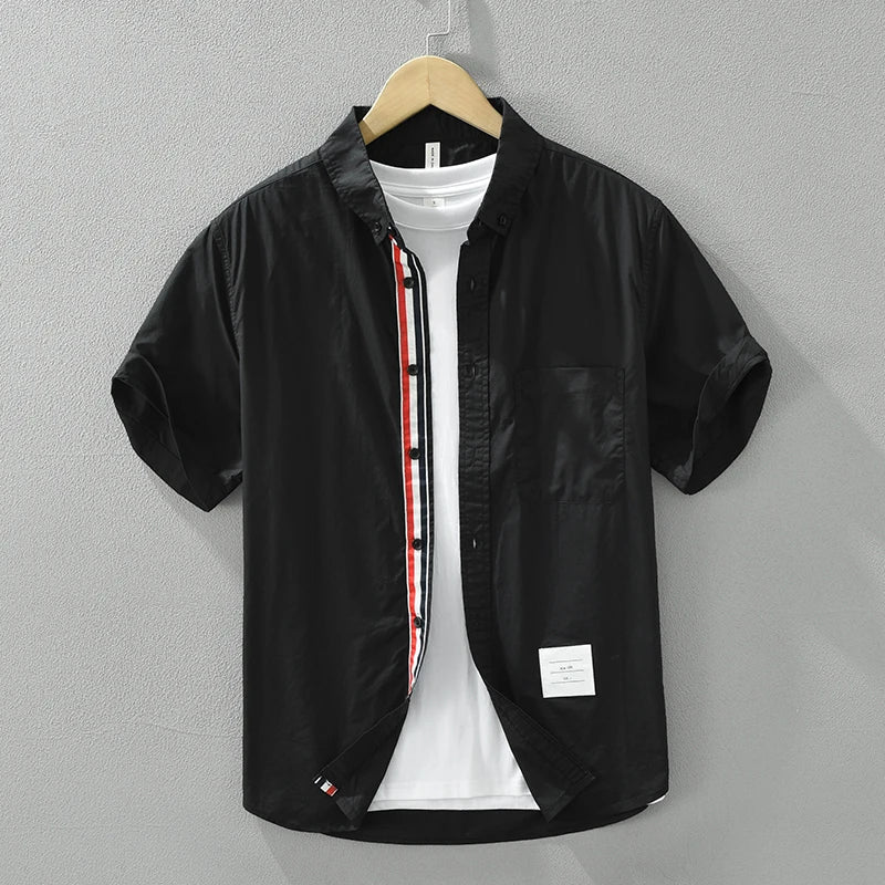 Levoire | Chemise D'Ete Style Decontracte Hommes