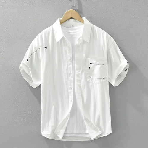 Levoire | Chemise À Manches Courtes Decontracte Hommes