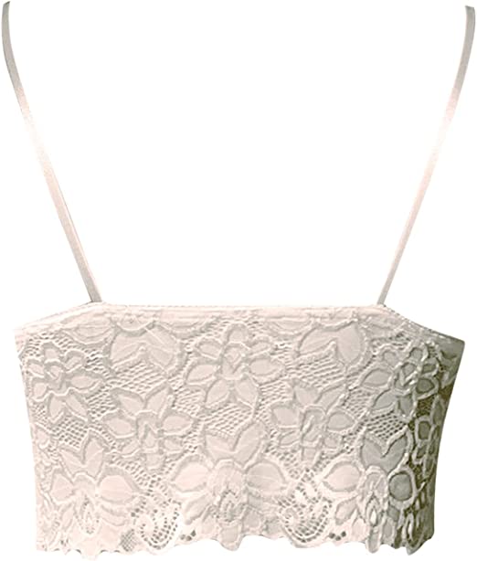 Levoire | Débardeur Crop En Dentelle Transparent