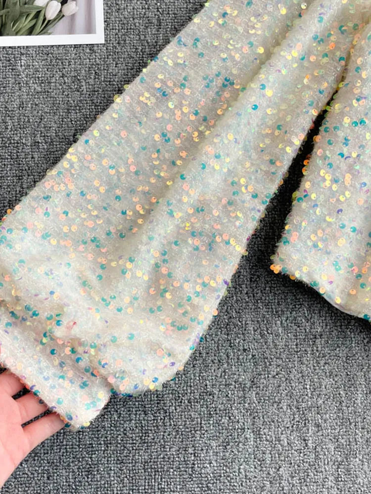 Levoire | Top À Une Épaule Pailleté