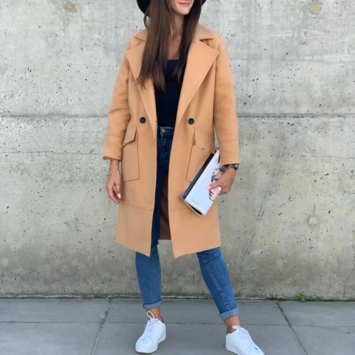 Levoire | Manteau Léger Pour Femmes Avec Col Rabattu