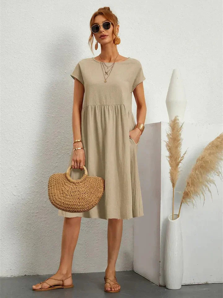 Levoire | Robe à bretelles fines Khaki