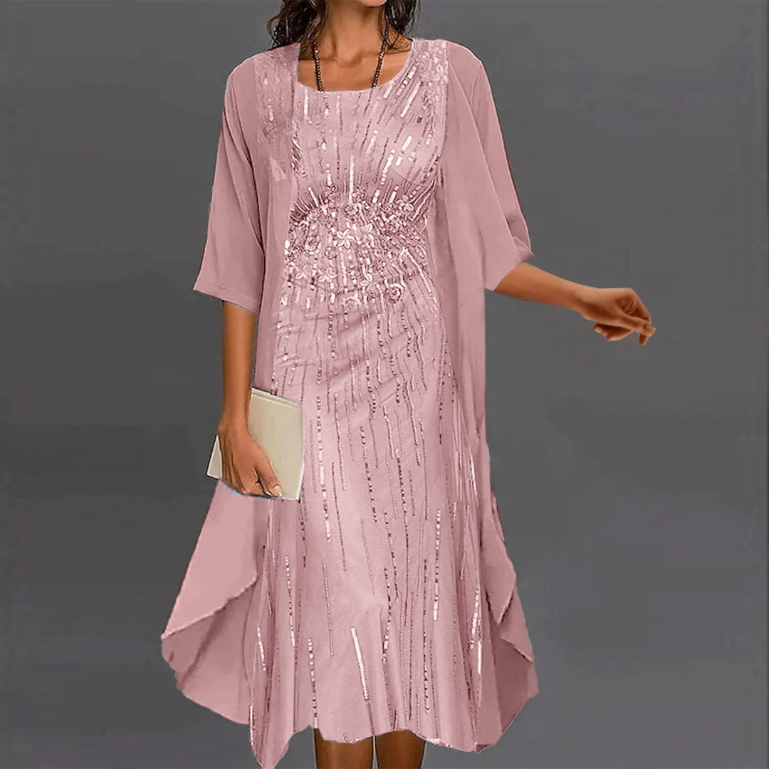 Levoire | Robe élégante et raffinée Rose pâle
