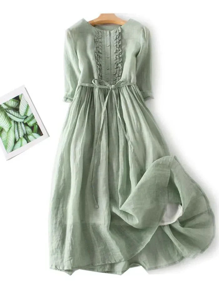 Levoire | Robe Vintage Classique Vert (presque épuisé)