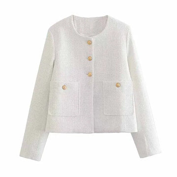 Levoire | Pull Côtelé Classique Blanc