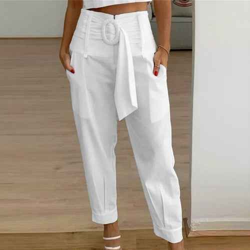 Levoire | Pantalon Crayon Avec Lacets