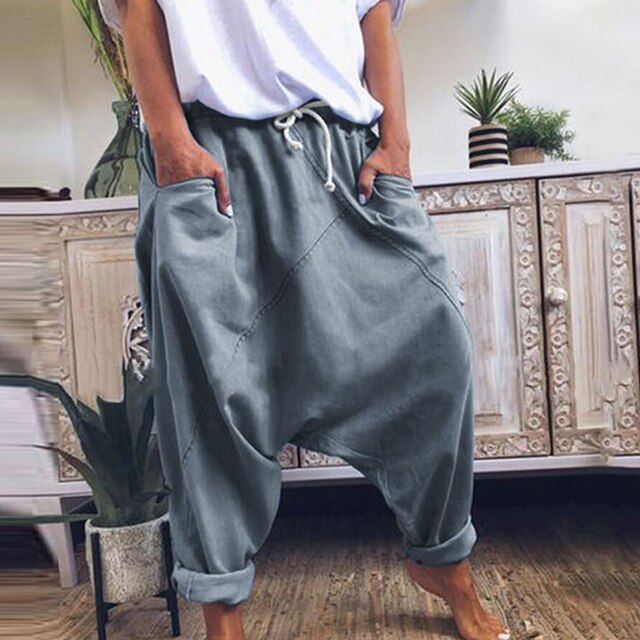 Levoire | Pantalon Harem Pour Femmes Gris