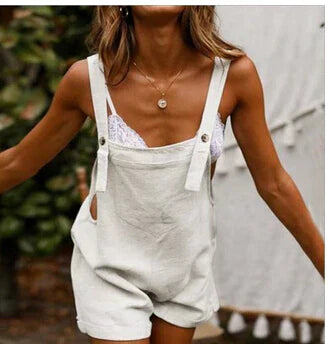 Levoire | Combinaison Confortable Style Décontracté Blanc
