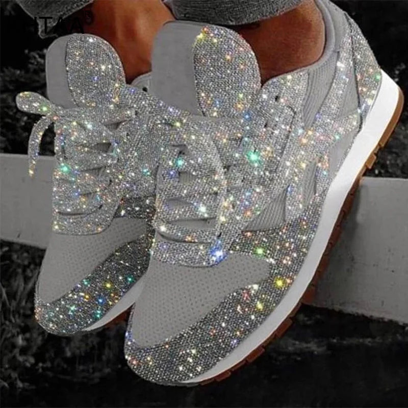 Levoire | Sneaker À Paillettes Brillantes Tendance
