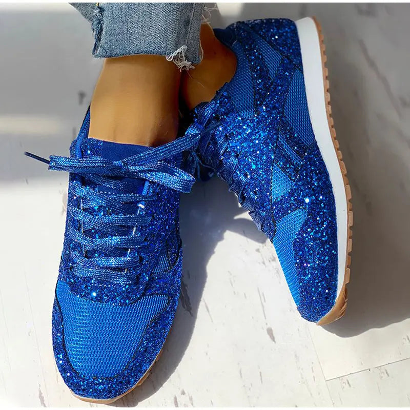 Levoire | Sneaker À Paillettes Brillantes Tendance